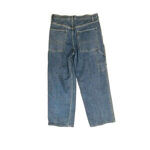 Levi’s Men’s Carpenter Jeans Baggy Fit Y2K Blue Denim 33x30 Excellent Y2K